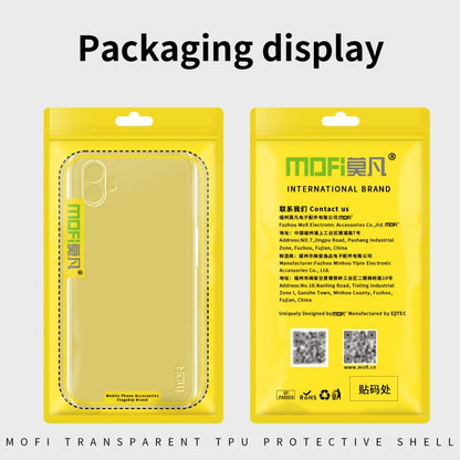 For Samsung Galaxy Xcover6 Pro MOFI Ming Series Ultra-thin TPU Phone Case(Transparent) - Galaxy Phone Cases by MOFI | Online Shopping South Africa | PMC Jewellery