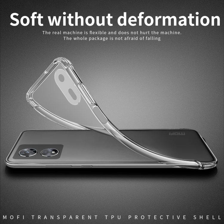 For OPPO A97 5G MOFI Ming Series Ultra-thin TPU Phone Case(Transparent) - OPPO Cases by MOFI | Online Shopping South Africa | PMC Jewellery