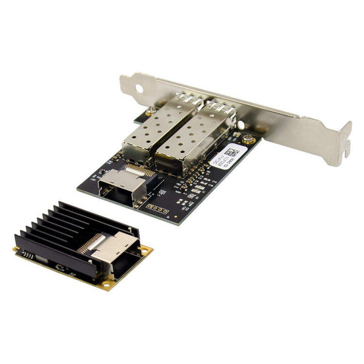 ST7243 MiniPCI-E Dual Interface Fiber Gigabit Fiber Optic SFP Server Network Card - USB Network Adapter by PMC Jewellery | Online Shopping South Africa | PMC Jewellery | Buy Now Pay Later Mobicred