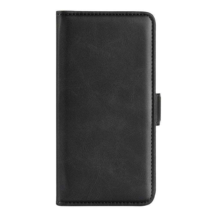 For Motorola Moto G32 Dual-side Magnetic Buckle Leather Phone Case(Black) - Motorola Cases by PMC Jewellery | Online Shopping South Africa | PMC Jewellery | Buy Now Pay Later Mobicred