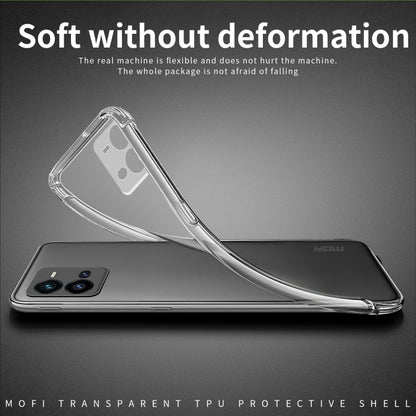 For vivo V25 MOFI Ming Series Ultra-thin TPU Phone Case(Transparent) - vivo Cases by MOFI | Online Shopping South Africa | PMC Jewellery