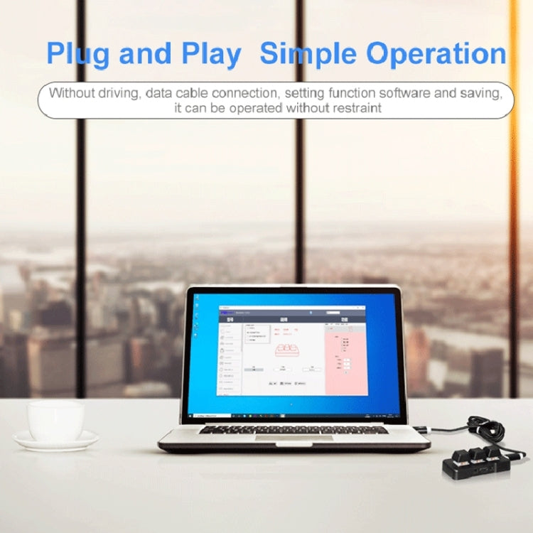 MK321BT Bluetooth 5.1 3 Keys Custom Keys Game Office PS Clip Macro Programming Keypad(Black) - Wireless Keyboard by PMC Jewellery | Online Shopping South Africa | PMC Jewellery | Buy Now Pay Later Mobicred