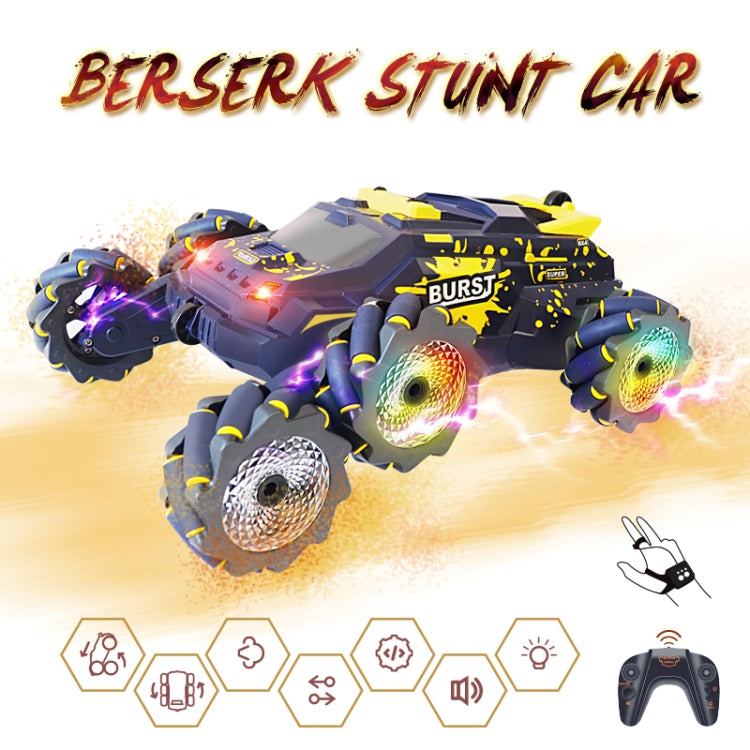 MoFun JC03P 2.4G Remote Control Six-wheeled Stunt Car, Specifications:Single RC(Red) - RC Cars by MoFun | Online Shopping South Africa | PMC TechLife
