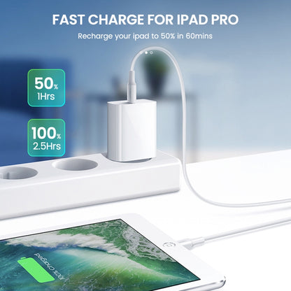 PD11 Mini Single Port PD3.0 USB-C / Type-C 20W Fast Charger for iPhone / iPad Series, EU Plug(White) - USB Charger by PMC Jewellery | Online Shopping South Africa | PMC Jewellery | Buy Now Pay Later Mobicred