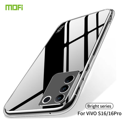 For vivo S16 / S16 Pro MOFI Ming Series Ultra-thin TPU Phone Case(Transparent) - vivo Cases by MOFI | Online Shopping South Africa | PMC Jewellery