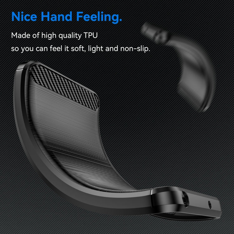 For OnePlus 11 5G Brushed Texture Carbon Fiber TPU Phone Case(Black) - free shipping - PMC TechLife - Order now!