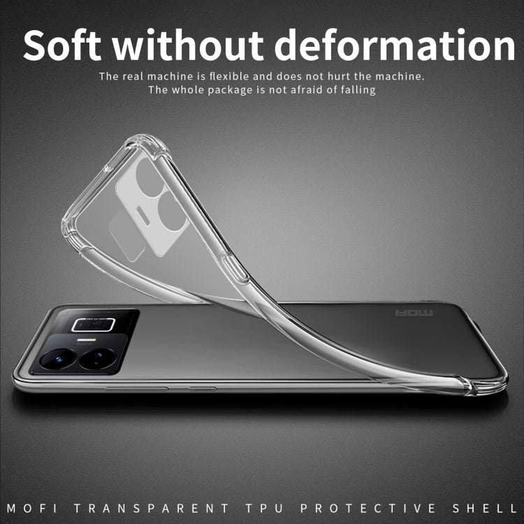 For Realme GT Neo5 MOFI Ming Series Ultra-thin TPU Phone Case(Transparent) - Realme Cases by MOFI | Online Shopping South Africa | PMC Jewellery