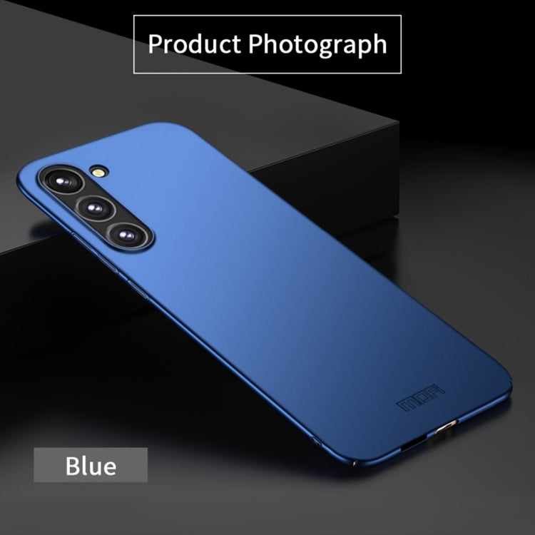 For Samsung Galaxy S24 5G MOFI Frosted PC Ultra-thin Hard Phone Case(Blue) - Galaxy S24 5G Cases by MOFI | Online Shopping South Africa | PMC TechLife