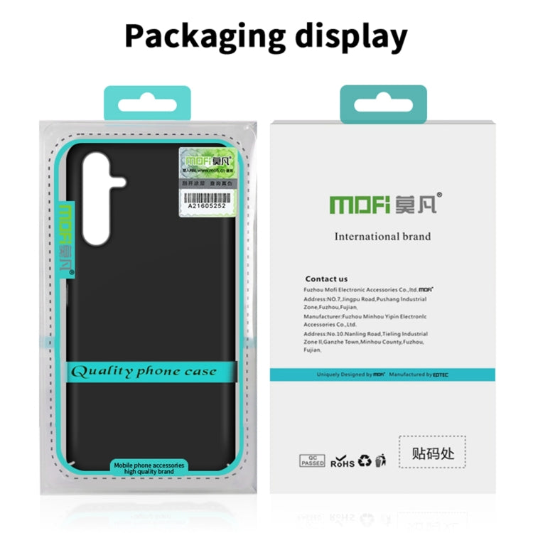 For Samsung Galaxy S23 FE 5G MOFI Frosted PC Ultra-thin Hard Phone Case(Black) - Galaxy S23 FE 5G Cases by MOFI | Online Shopping South Africa | PMC Jewellery