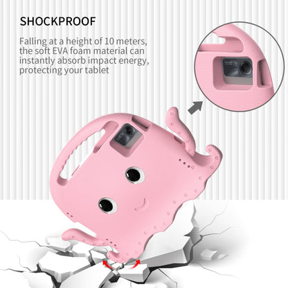 For Lenovo Tab M11 /Xiaoxin Pad 11 2024 Octopus Style EVA Hybrid PC Shockproof Tablet Case with Strap(Pink) - Lenovo by PMC Jewellery | Online Shopping South Africa | PMC Jewellery | Buy Now Pay Later Mobicred