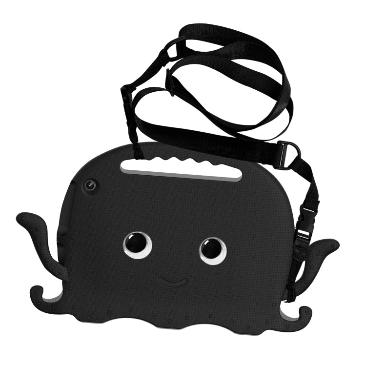 For Amazon Kindle Fire HD10 2021 Octopus Style EVA + PC Tablet Case with Strap(Black) - Amazon by PMC TechLife | Online Shopping South Africa | PMC TechLife | Buy Now Pay Later Mobicred