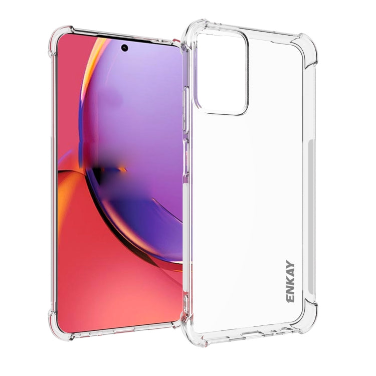 For Motorola Moto G Power 5G 2024 ENKAY Hat-Prince Transparent TPU Shockproof Phone Case - Motorola Cases by ENKAY | Online Shopping South Africa | PMC Jewellery | Buy Now Pay Later Mobicred