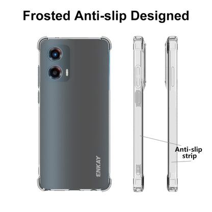 For Motorola Moto G Stylus 5G 2024 ENKAY Hat-Prince Transparent TPU Shockproof Phone Case - Motorola Cases by ENKAY | Online Shopping South Africa | PMC Jewellery | Buy Now Pay Later Mobicred