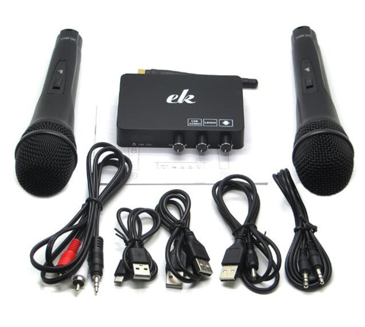 Home TV Network Karaoke Singing Equipment Set Sound Card Wireless Microphone Computer Karaoke KTV Set-top Box - Microphone by PMC Jewellery | Online Shopping South Africa | PMC Jewellery | Buy Now Pay Later Mobicred