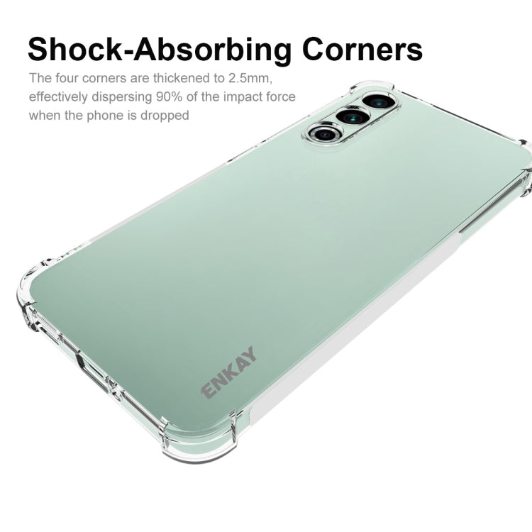 For Meizu 20 ENKAY Hat-Prince Transparent TPU Shockproof Phone Case - Meizu by ENKAY | Online Shopping South Africa | PMC Jewellery | Buy Now Pay Later Mobicred