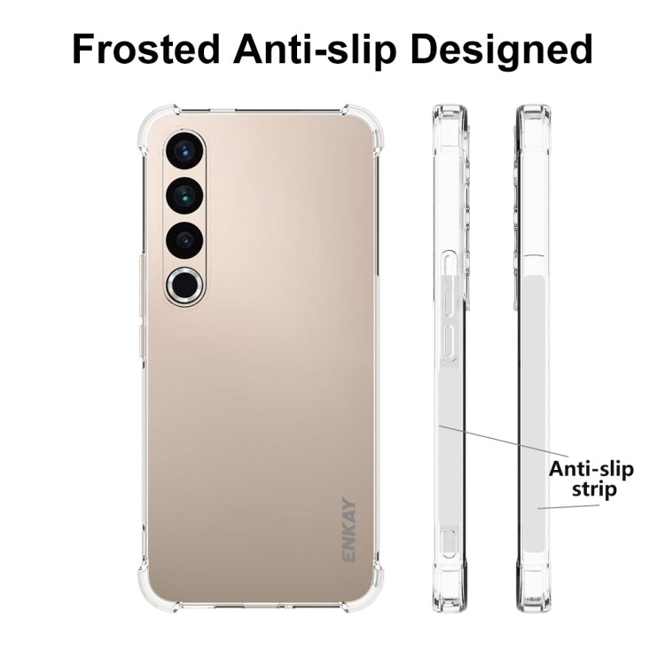 For Meizu 20 Pro ENKAY Hat-Prince Transparent TPU Shockproof Phone Case - Meizu by ENKAY | Online Shopping South Africa | PMC Jewellery | Buy Now Pay Later Mobicred