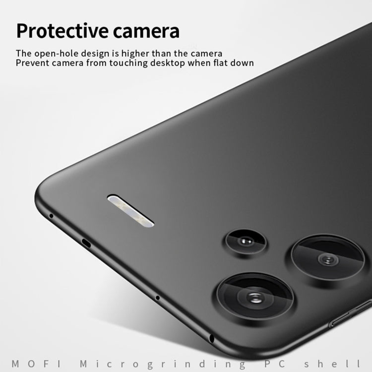 For Redmi Note 13 Pro+ MOFI Micro-Frosted PC Ultra-thin Hard Phone Case(Blue) - Note 13 Pro+ Cases by MOFI | Online Shopping South Africa | PMC TechLife