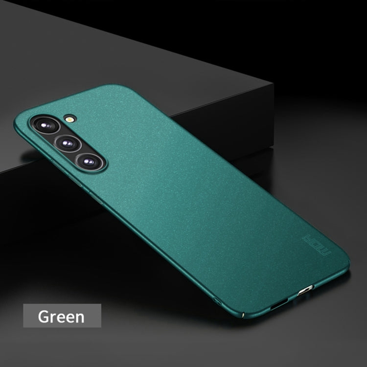 For Samsung Galaxy S24+ 5G MOFI Fandun Series Frosted PC Ultra-thin All-inclusive Phone Case(Green) - Galaxy S24+ 5G Cases by MOFI | Online Shopping South Africa | PMC Jewellery