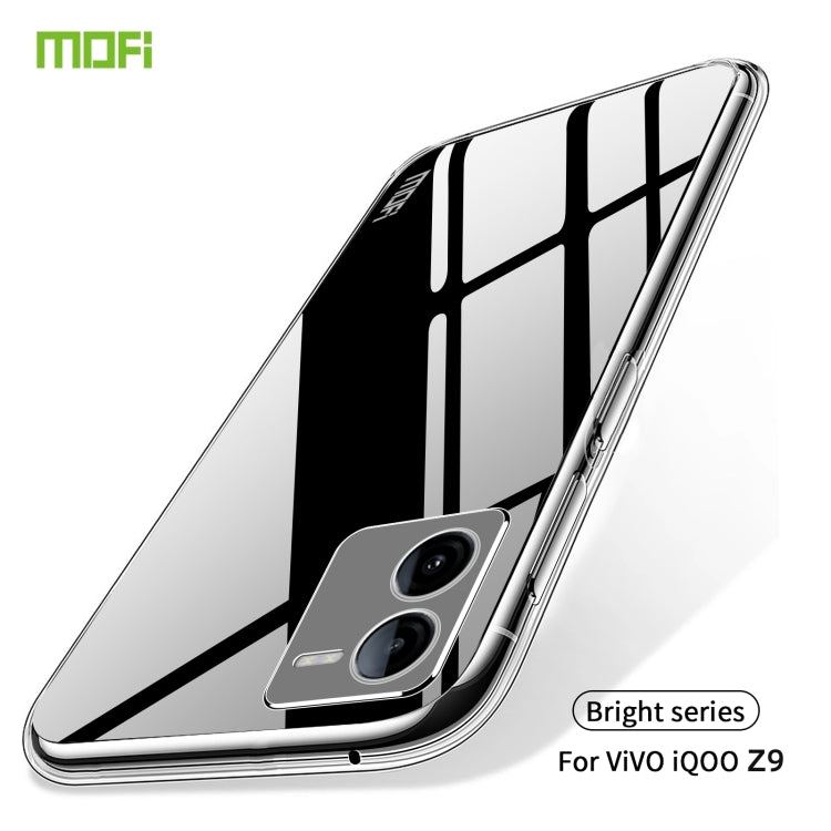 For vivo iQOO Z9 MOFI Ming Series Ultra-thin TPU Phone Case(Transparent) - vivo Cases by MOFI | Online Shopping South Africa | PMC Jewellery | Buy Now Pay Later Mobicred