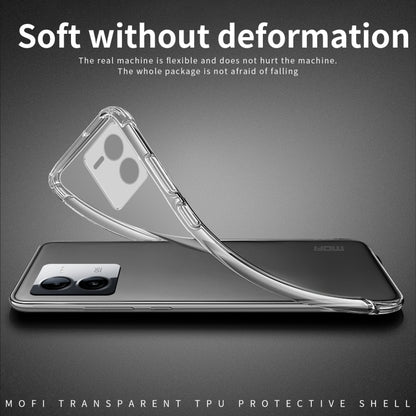 For vivo iQOO Z9 MOFI Ming Series Ultra-thin TPU Phone Case(Transparent) - vivo Cases by MOFI | Online Shopping South Africa | PMC Jewellery | Buy Now Pay Later Mobicred