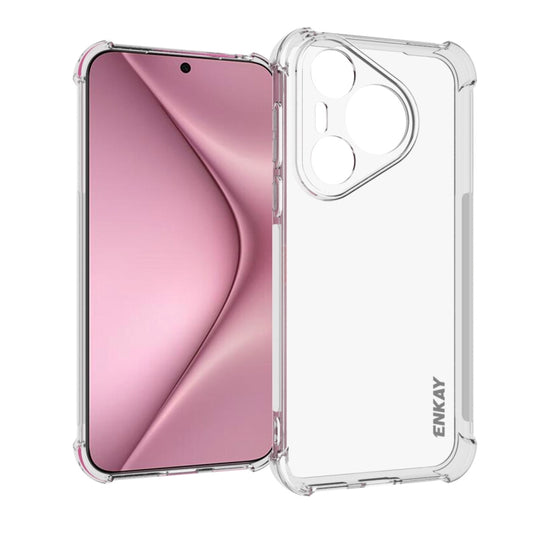 For Huawei Pura 70 Pro / 70 Pro+ ENKAY Hat-Prince Transparent TPU Shockproof Phone Case - Huawei Cases by ENKAY | Online Shopping South Africa | PMC Jewellery | Buy Now Pay Later Mobicred