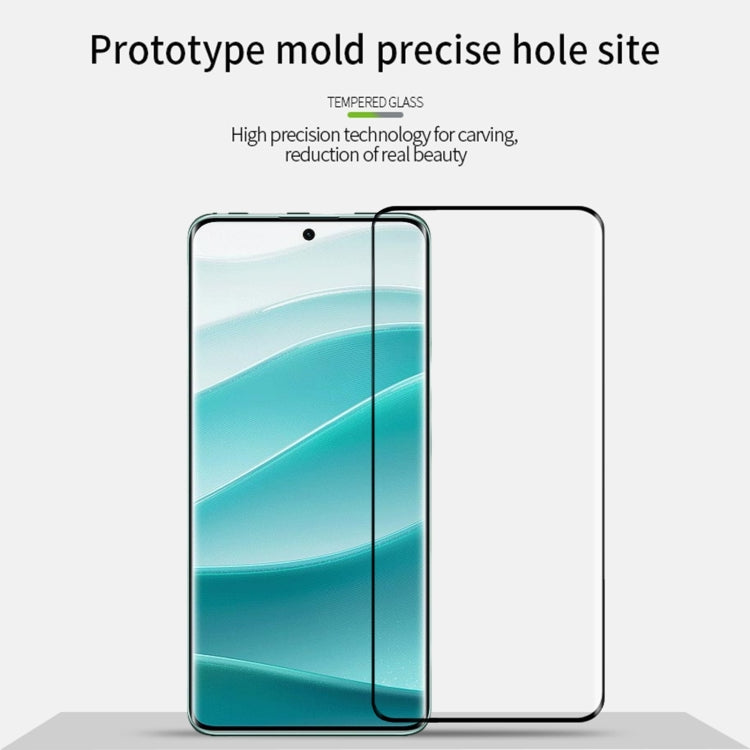 For Xiaomi Redmi Note 14 Pro /14 Pro+ PINWUYO 9H 3D Hot Bending Tempered Glass Film(Black) - Note 14 Pro+ Tempered Glass by PINWUYO | Online Shopping South Africa | PMC Jewellery | Buy Now Pay Later Mobicred