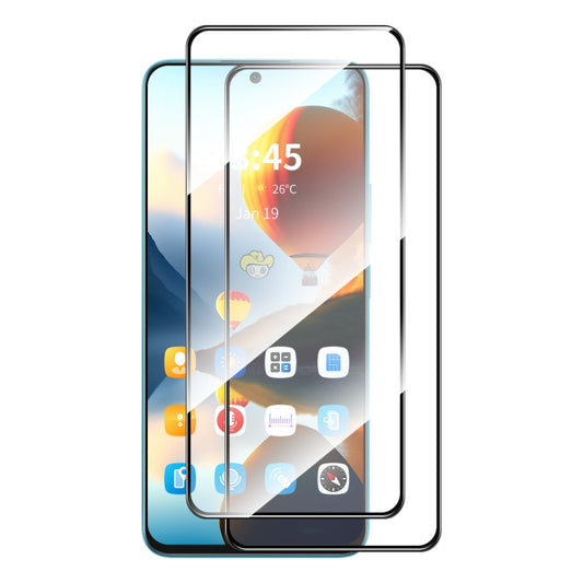 For Redmi K70 Ultra 2pcs ENKAY Hat-Prince Full Glue High Aluminum-silicon Tempered Glass Film -  by ENKAY | Online Shopping South Africa | PMC Jewellery | Buy Now Pay Later Mobicred