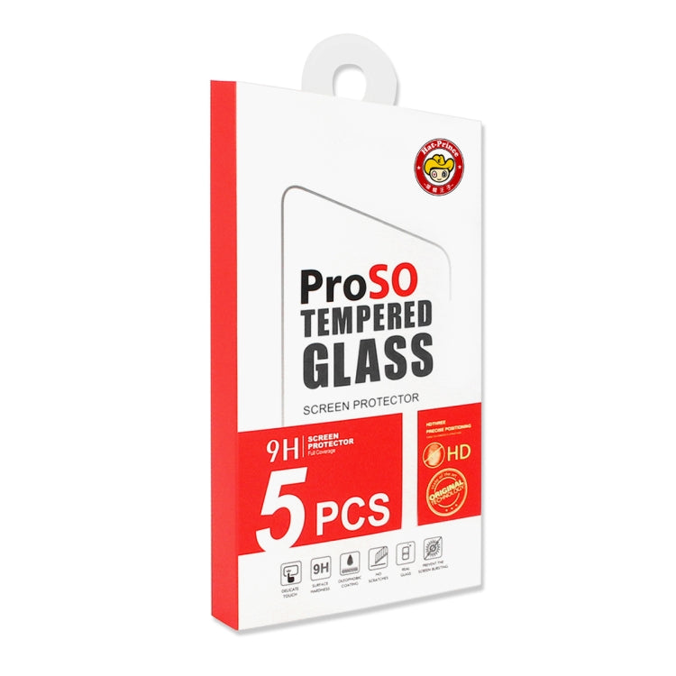 For Redmi K70 Ultra 5pcs ENKAY Hat-Prince Full Glue High Aluminum-silicon Tempered Glass Film -  by ENKAY | Online Shopping South Africa | PMC Jewellery | Buy Now Pay Later Mobicred