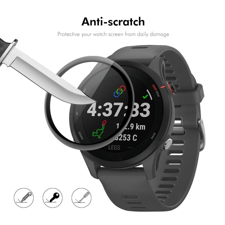 For Garmin vivoactive 6 5pcs ENKAY 3D Full Coverage Soft PC Edge PMMA HD Screen Protector Film - free shipping - PMC TechLife - Order now!