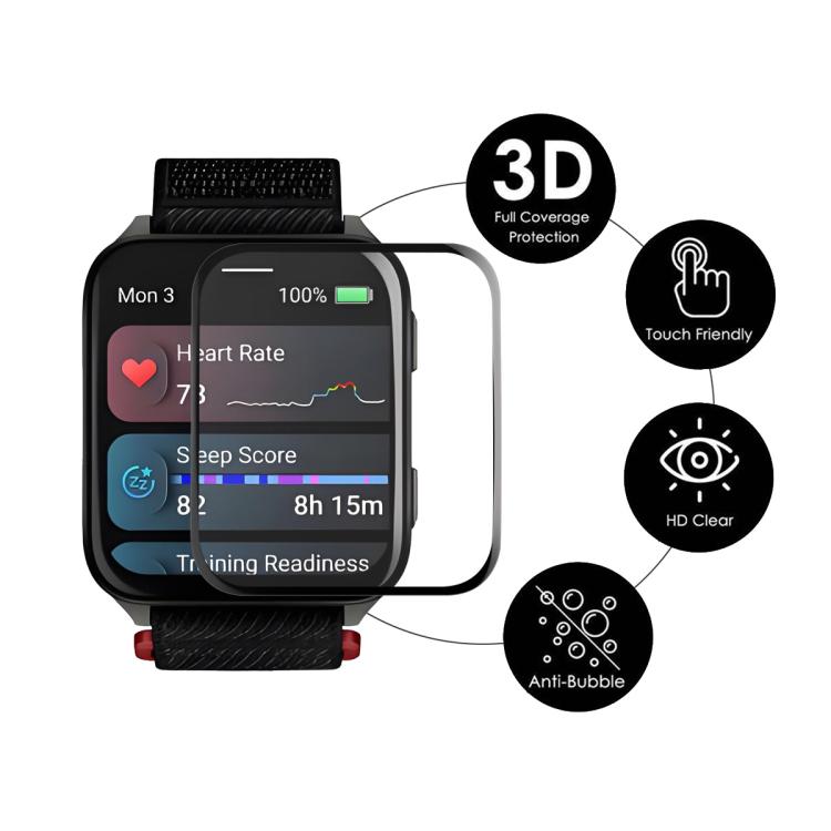 For Garmin Venu X1 5pcs ENKAY 3D Full Coverage Soft PC Edge PMMA HD Screen Protector Film - free shipping - PMC TechLife - Order now!