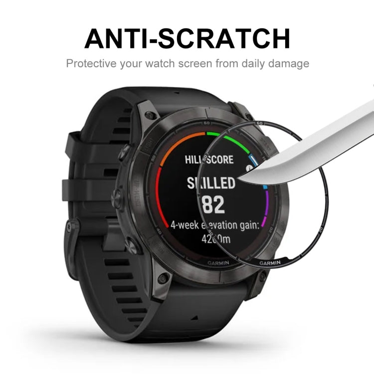 For Garmin Fenix 7 Pro 10pcs ENKAY 3D Full Coverage Soft PC Edge PMMA HD Screen Protector Film - free shipping - PMC TechLife - Order now!