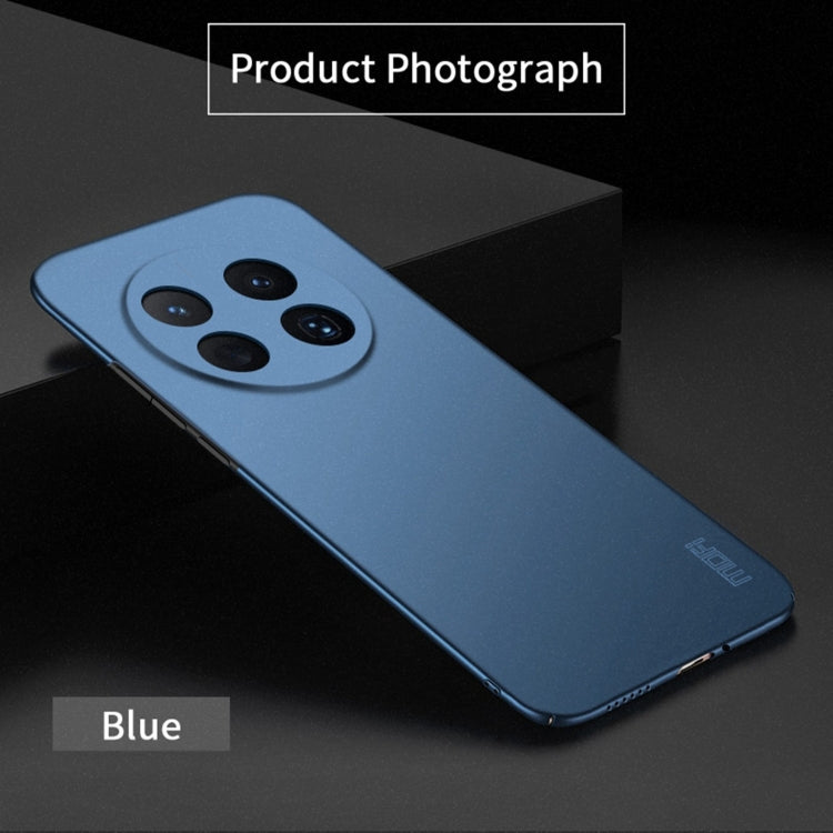 For Huawei Enjoy 60X MOFI Fandun Series Frosted PC Ultra-thin All-inclusive Phone Case(Blue) - Huawei Cases by MOFI | Online Shopping South Africa | PMC TechLife | Buy Now Pay Later Mobicred