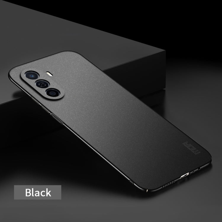 For Huawei Enjoy 50 / nova Y70 Plus MOFI Fandun Series Frosted PC Ultra-thin All-inclusive Phone Case(Black) - Huawei Cases by MOFI | Online Shopping South Africa | PMC Jewellery