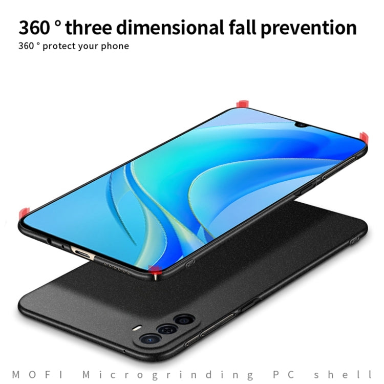 For Huawei Enjoy 50 / nova Y70 Plus MOFI Fandun Series Frosted PC Ultra-thin All-inclusive Phone Case(Red) - Huawei Cases by MOFI | Online Shopping South Africa | PMC TechLife | Buy Now Pay Later Mobicred