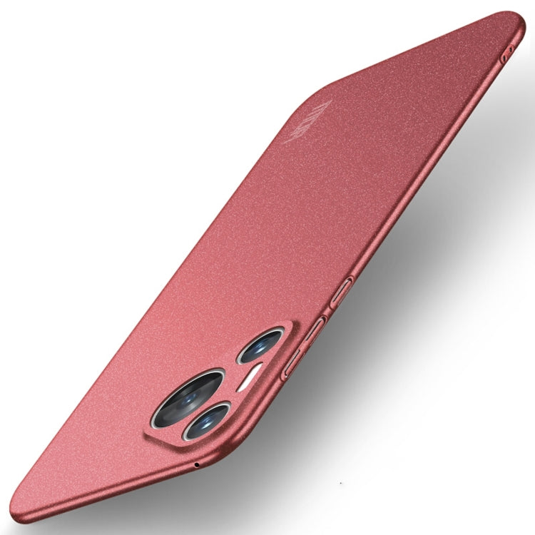 For Huawei P70 MOFI Fandun Series Frosted PC Ultra-thin All-inclusive Phone Case(Red) - Huawei Cases by MOFI | Online Shopping South Africa | PMC Jewellery