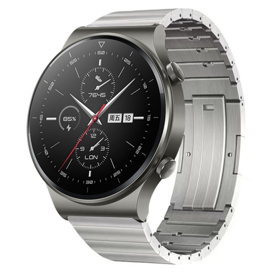 For Huawei Watch GT 2 Pro Titanium Alloy Quick Release Watch Band(Silver) - Watch Bands by PMC Jewellery | Online Shopping South Africa | PMC Jewellery