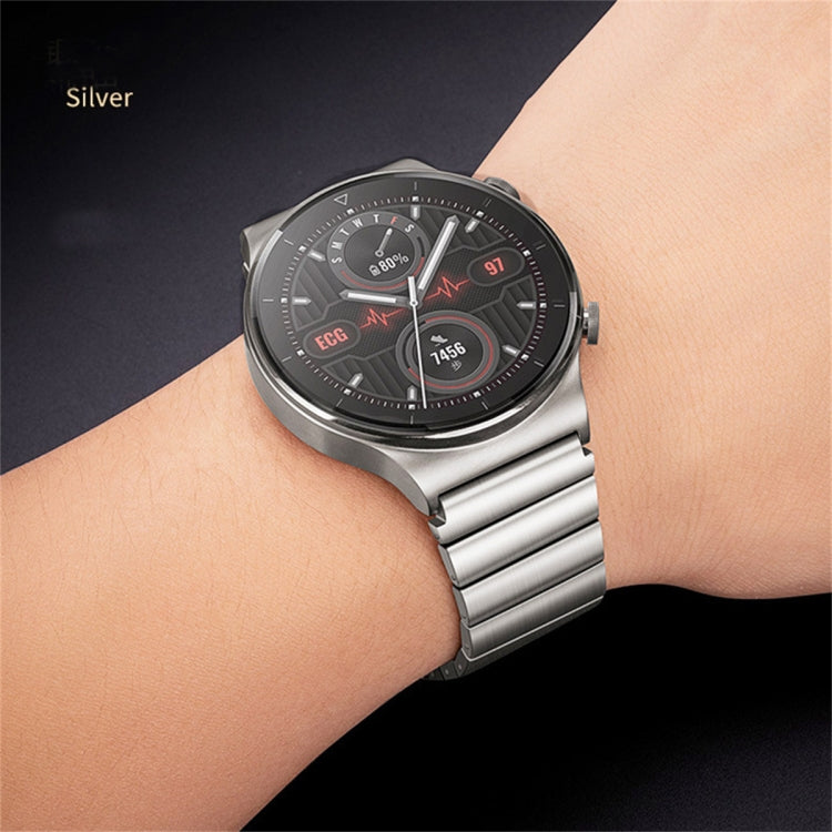 For Honor Watch GS Pro One Bead Titanium Alloy Watch Band(Silver) - Watch Bands by PMC TechLife | Online Shopping South Africa | PMC TechLife