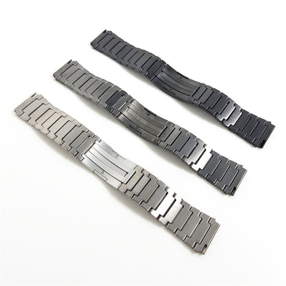 For Samsung Galaxy Watch 46mm One Bead Titanium Alloy Watch Band(Black) - Watch Bands by PMC Jewellery | Online Shopping South Africa | PMC Jewellery