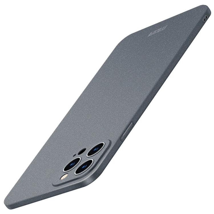For iPhone 15 Pro MOFI Fandun Series Frosted PC Ultra-thin All-inclusive Phone Case(Gray) - iPhone 15 Pro Cases by MOFI | Online Shopping South Africa | PMC TechLife