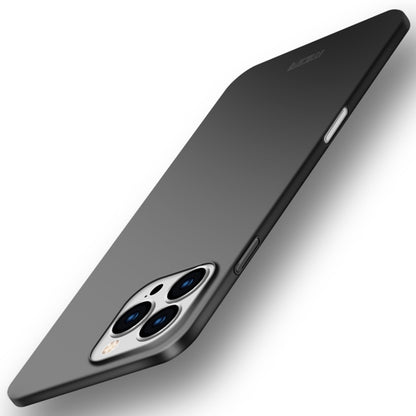 For iPhone 16 Pro MOFI Frosted PC Ultra-thin Hard Phone Case(Black) - iPhone 16 Pro Cases by MOFI | Online Shopping South Africa | PMC Jewellery | Buy Now Pay Later Mobicred