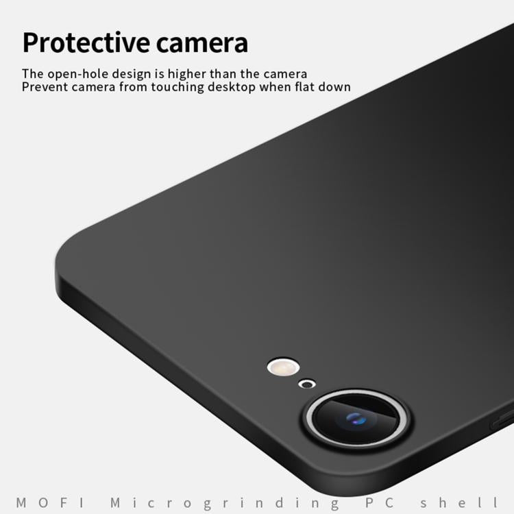 For iPhone 16e MOFI Frosted PC Ultra-thin Hard Phone Case(Rose Gold) - iPhone 16e Cases by MOFI | Online Shopping South Africa | PMC TechLife | Buy Now Pay Later Mobicred