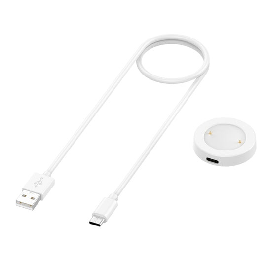 For Honor Watch GS3 MUS-B19 Split Mmagnetic Suction Watch Charging Cable, Length: 1m(White) - Charger by PMC Jewellery | Online Shopping South Africa | PMC Jewellery | Buy Now Pay Later Mobicred