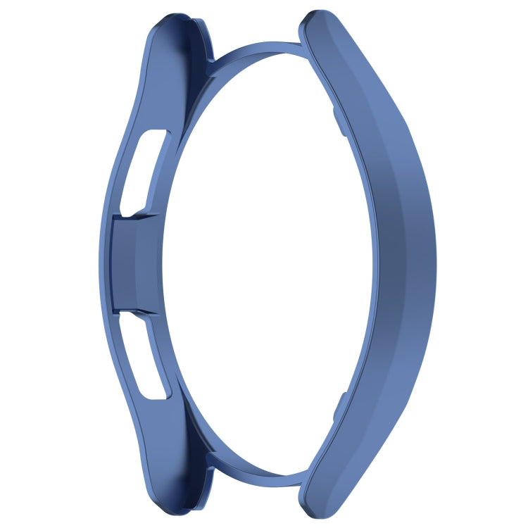 For Samsung Galaxy Watch 6 Classic 47mm Half Coverage Hollow PC Watch Protective Case(Blue) - Watch Cases by PMC TechLife | Online Shopping South Africa | PMC TechLife