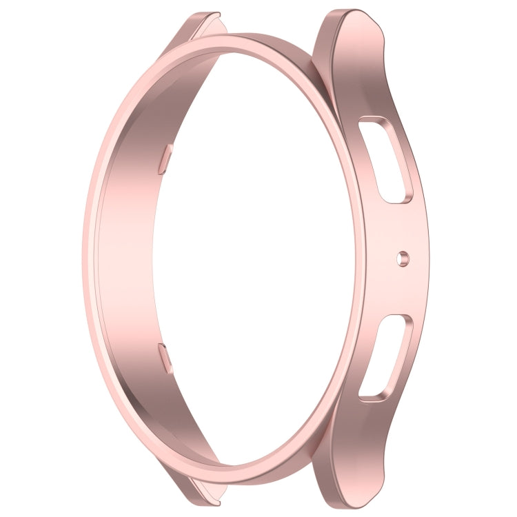 For Samsung Galaxy Watch 6 40mm Half Coverage Hollow PC Watch Protective Case(Rose Gold) - Watch Cases by PMC TechLife | Online Shopping South Africa | PMC TechLife