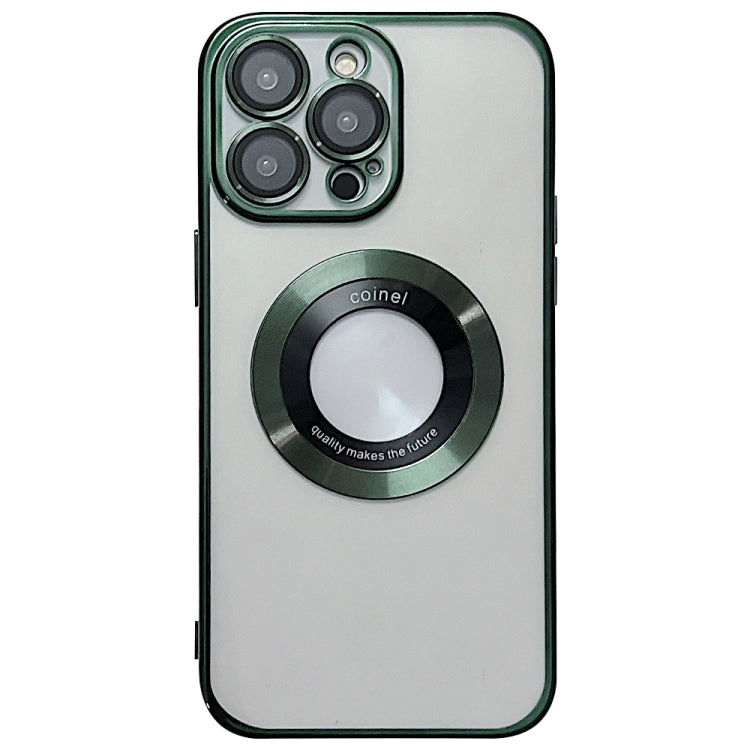 For iPhone 16 Pro Electroplating Magsafe TPU Phone Case(Green) - iPhone 16 Pro Cases by PMC TechLife | Online Shopping South Africa | PMC TechLife | Buy Now Pay Later Mobicred