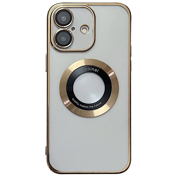 For iPhone 16 Plus Electroplating Magsafe TPU Phone Case(Golden) - iPhone 16 Plus Cases by PMC TechLife | Online Shopping South Africa | PMC TechLife | Buy Now Pay Later Mobicred