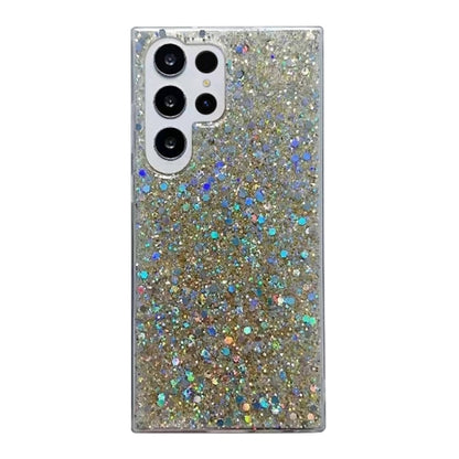 For Samsung Galaxy S24 Ultra 5G Glitter Sequins Epoxy TPU Phone Case(Gold) - Galaxy S24 Ultra 5G Cases by PMC Jewellery | Online Shopping South Africa | PMC Jewellery