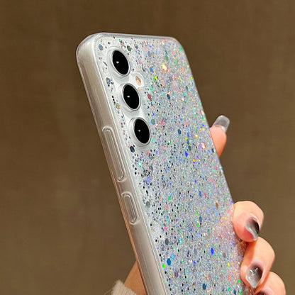 For Samsung Galaxy S24 Ultra 5G Glitter Sequins Epoxy TPU Phone Case(Purple) - Galaxy S24 Ultra 5G Cases by PMC Jewellery | Online Shopping South Africa | PMC Jewellery