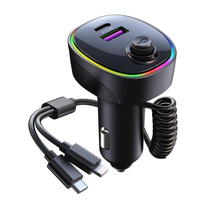 K11 Portable USB + Type-C PD Car Charger Phone Tablet Fast Charging Adapter - Car Charger by PMC Jewellery | Online Shopping South Africa | PMC Jewellery | Buy Now Pay Later Mobicred