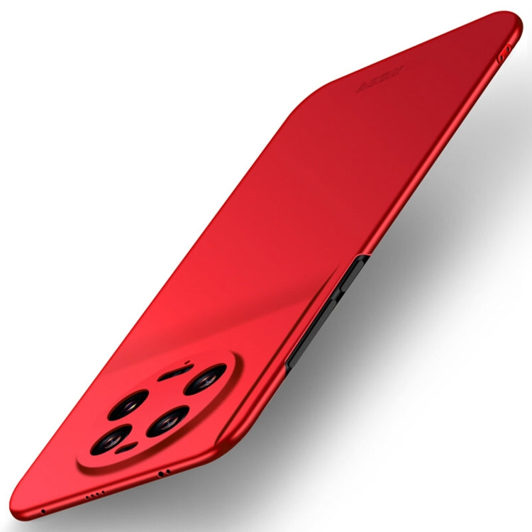 For Xiaomi 13 Ultra MOFI Micro-Frosted PC Ultra-thin Hard Phone Case(Red) - 13 Ultra Cases by MOFI | Online Shopping South Africa | PMC TechLife